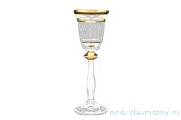 Рюмки 60 мл 6 шт &quot;Анжела /С золотом /Каро&quot; R-G / 079317