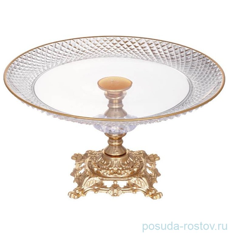 Блюдо 19 x 10 см круглое н/н металл Prestij" / 292553