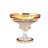 Конфетница 15 см н/н &quot;Bohemia gold /Золотые окошки&quot; 6 / 115904