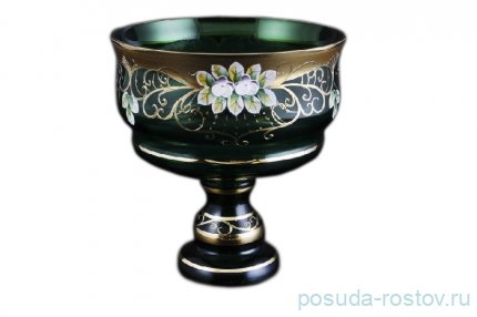 Ваза для конфет 24 см н/н &quot;Лепка зелёная /9831&quot; / 092476