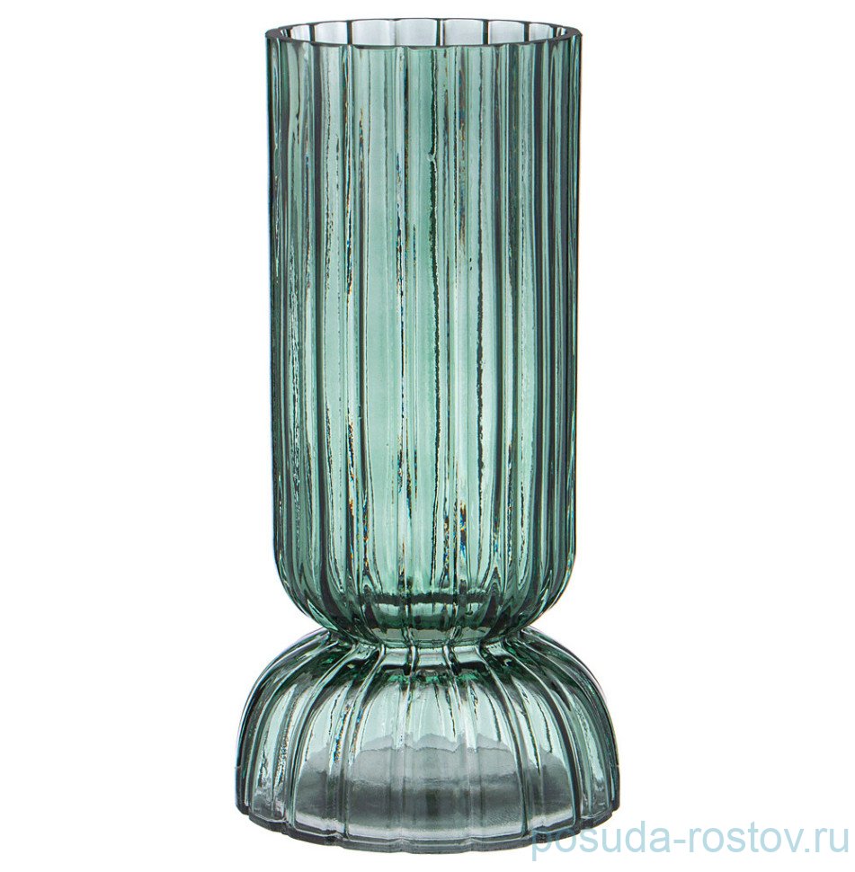 Ваза для цветов 12 х 25 см "Creation green" / 336363 Ваза для цветов 12 х 25 см "Creation green" / 336363
