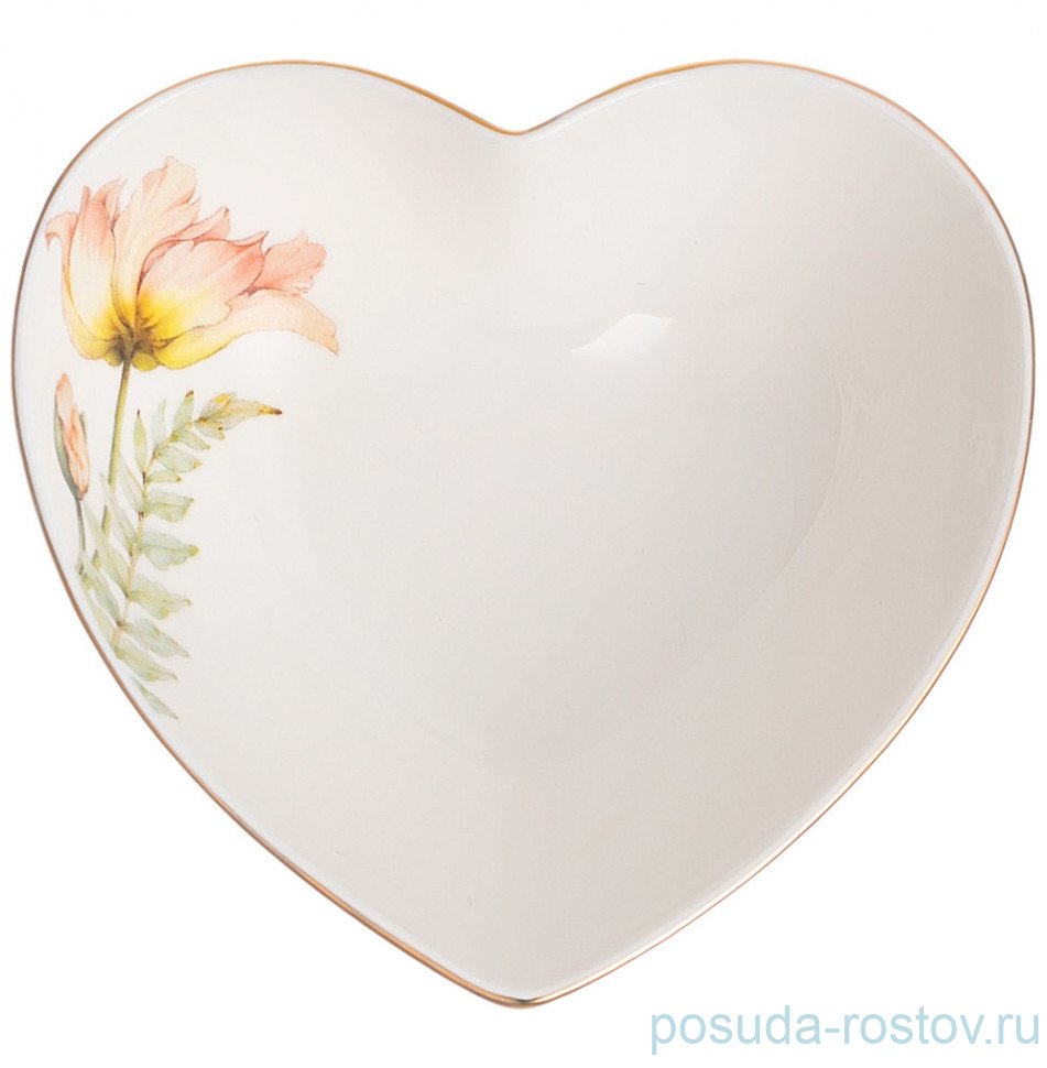 Салатник 11,5 х 4 см Сердце "Sense" / 282205