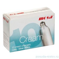 Баллончики для сифона для взбивания сливок 10 шт &quot;Mosa&quot; (N2O) / 323916