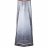 Ваза для цветов 13 х 27 см серая / 310636