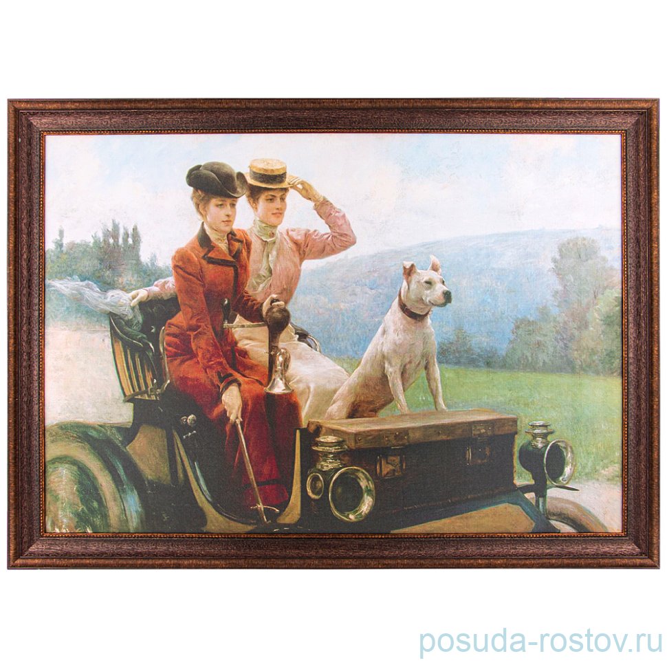 Картина 69 х 99 см /рамка венге с бронзой / 275194