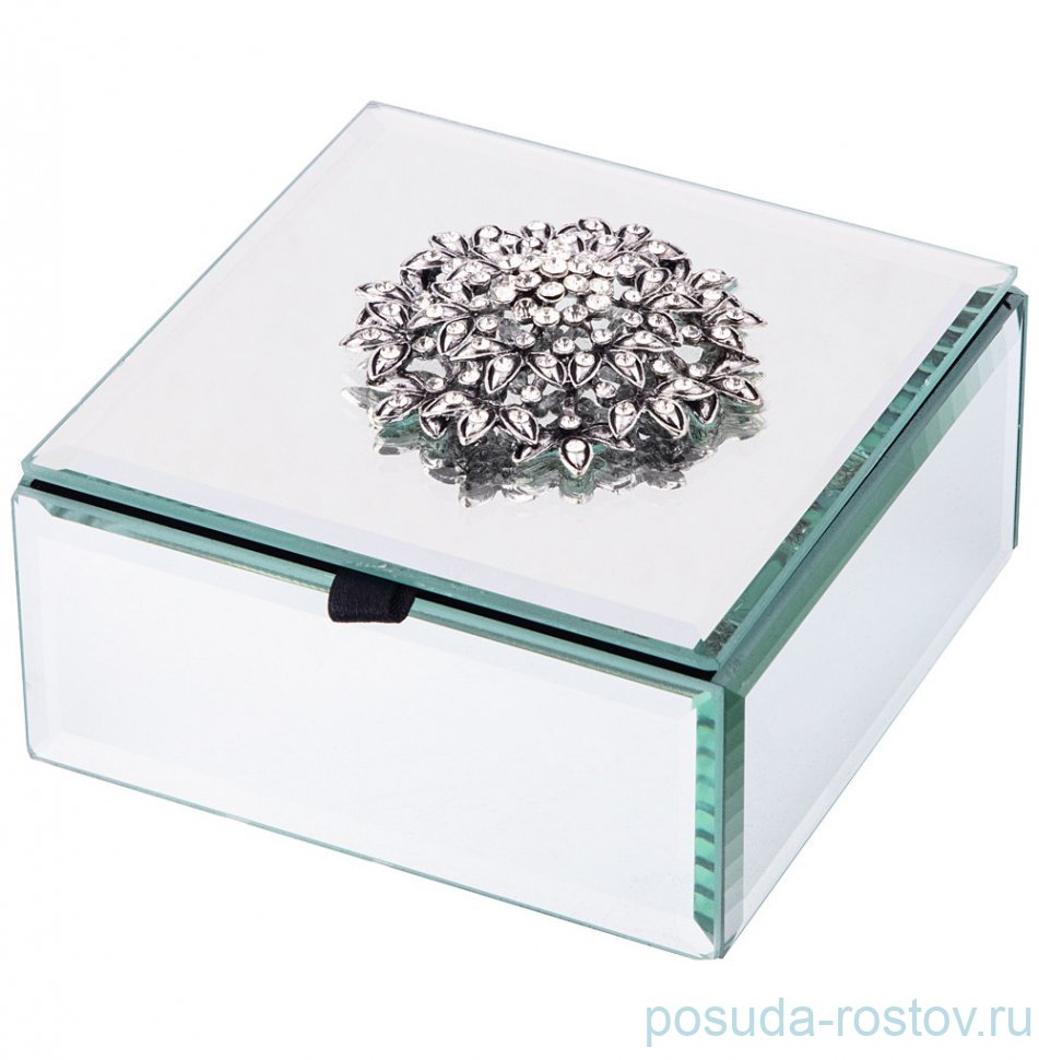 Шкатулка 12 х 12 х 9 см "Brooch" / 231546 Шкатулка 12 х 12 х 9 см "Brooch" / 231546