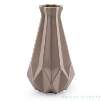 Ваза для цветов 30 см серая &quot;Bohca Grey&quot; / 269496