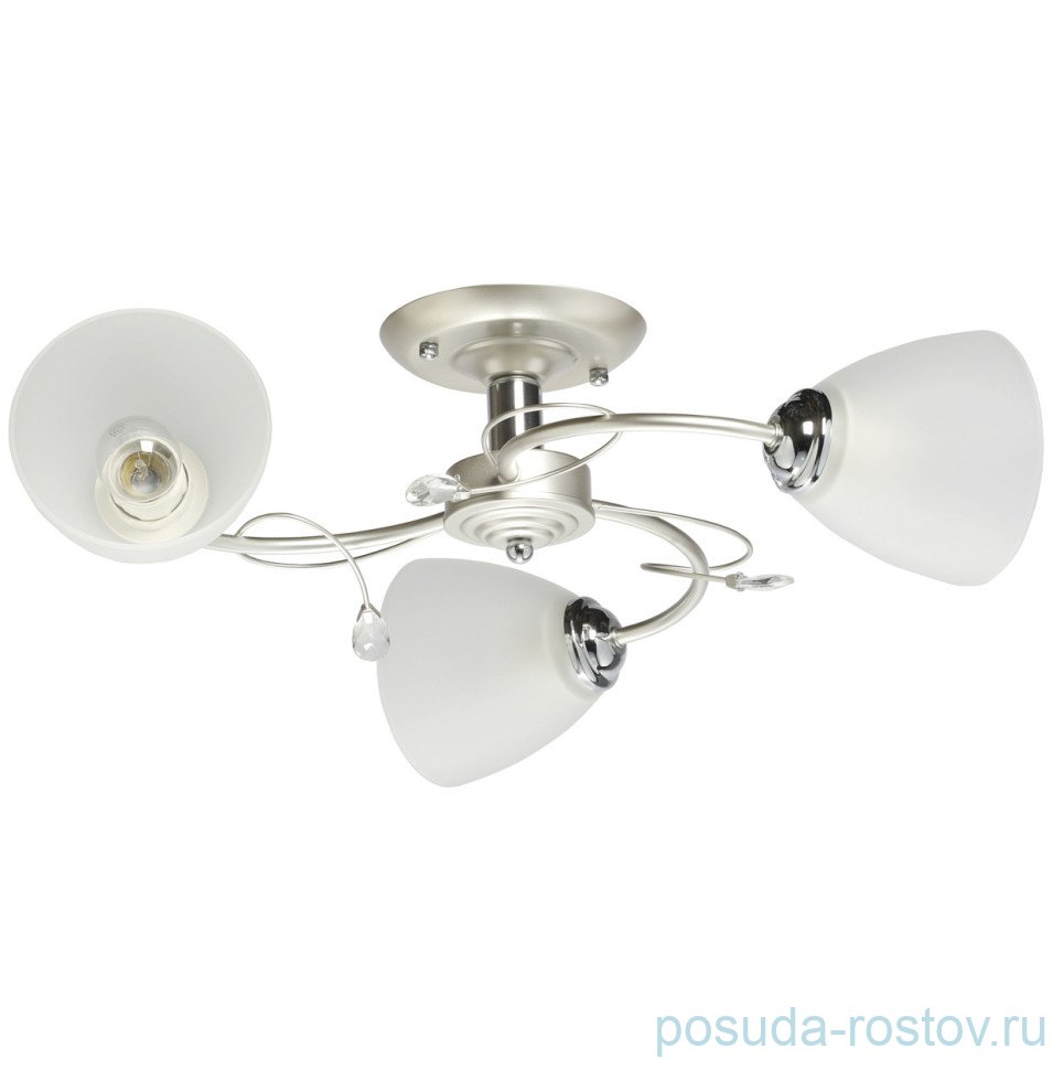 Люстра 3 рожковая "Нежность" / 329510