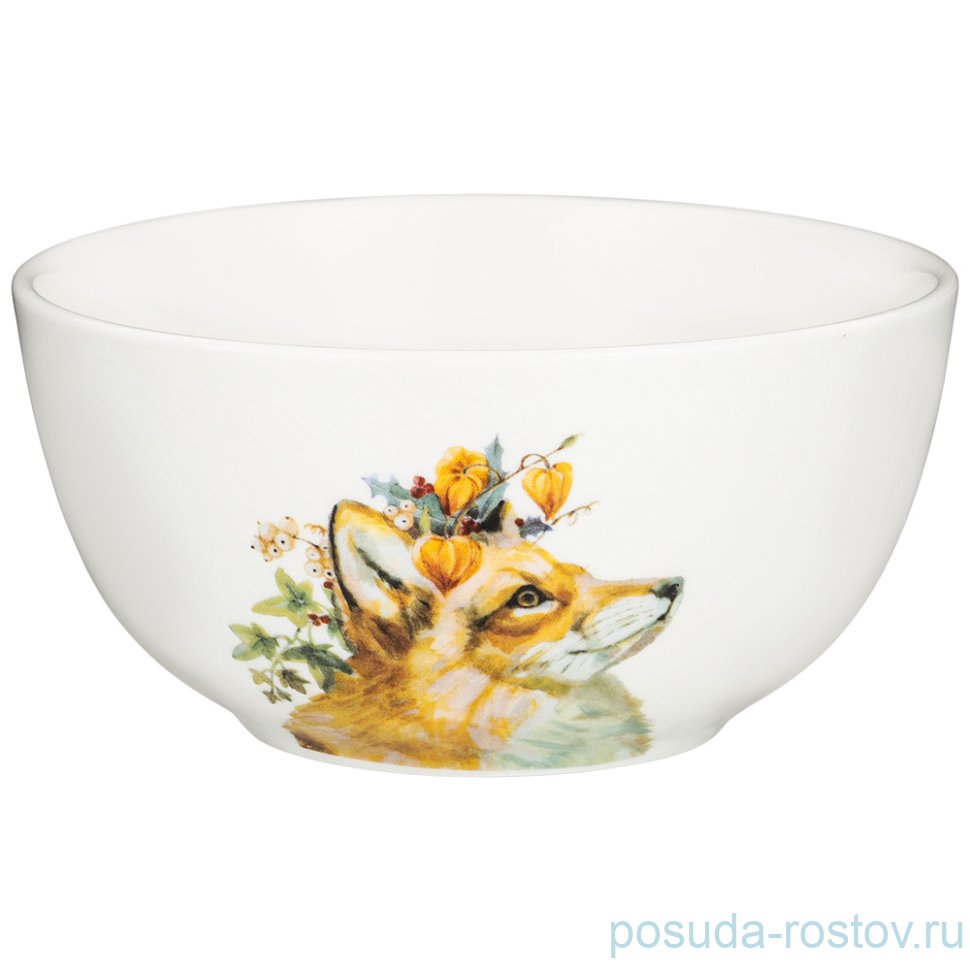 Салатник 15 х 7,6 см "лесная сказка /лиса" / 259954