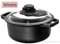 Кастрюля 24 см с крышкой литая &quot;Risoli /Induction&quot; / 154520