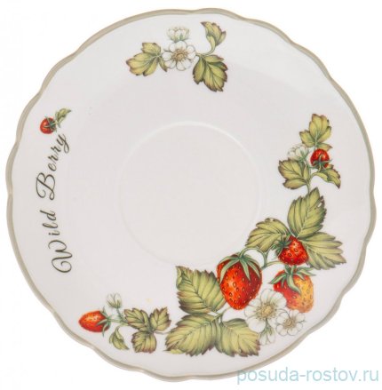 Чайный сервиз на 6 персон 14 предметов (без молочника) &quot;Strawberry&quot; / 303169