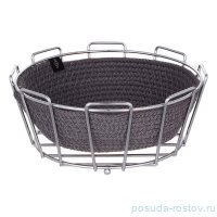 Хлебница круглая серая YLC Home / 345511