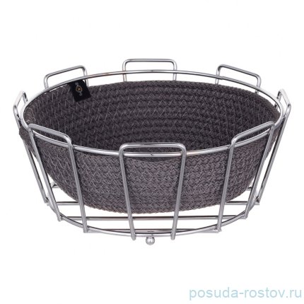 Хлебница круглая серая YLC Home / 345511