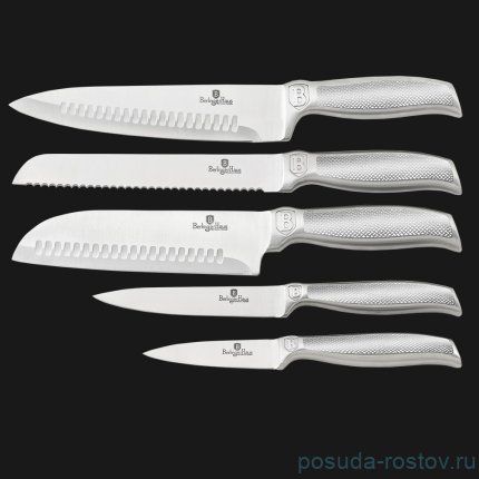 Набор кухонных ножей 6 предметов на подставке &quot;Kikoza Collection&quot; / 135652