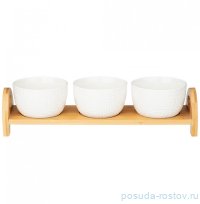 Набор розеток 250 мл на подставке 33 х 9 х 8 см &quot;Native&quot; / 308216