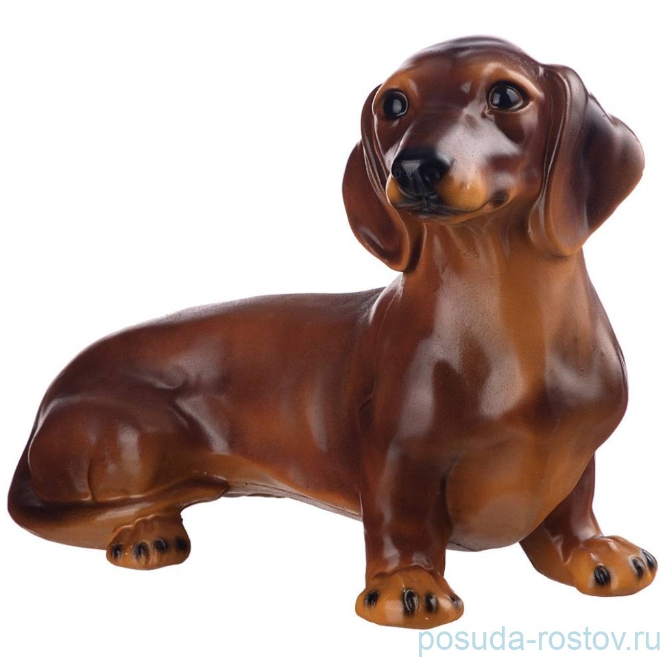 Фигурка 42 х 25 см "Собака Такса" / 270303