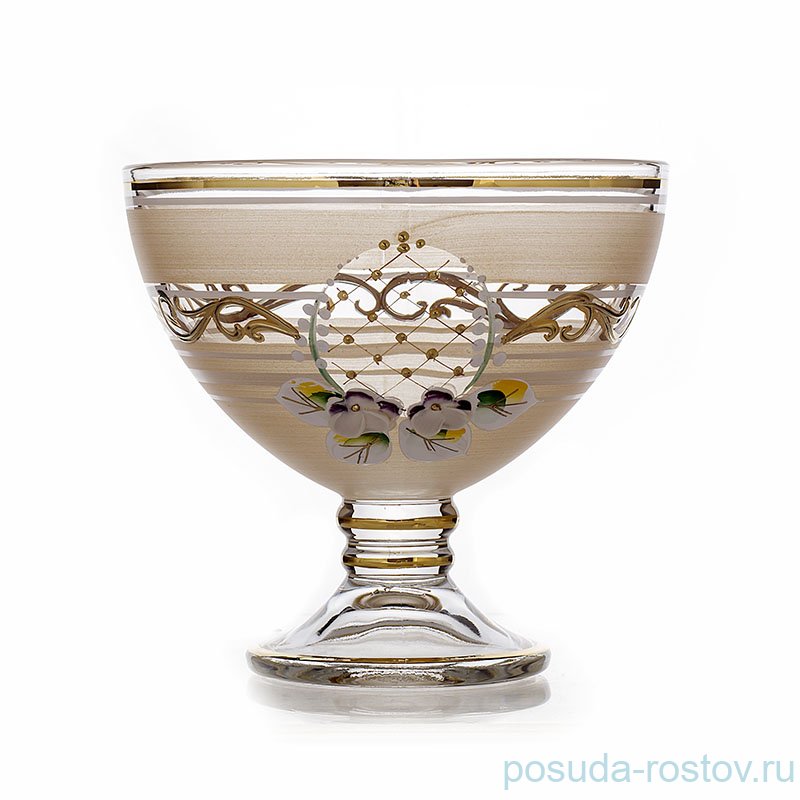 Креманка 12 см н/н "Далия1 /Лепка золотая" / 070673