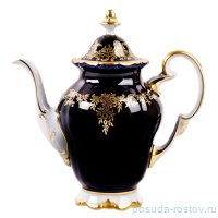 Кофейник 1,75 л &quot;Ювел /Синий с золотым узором&quot; / 016076