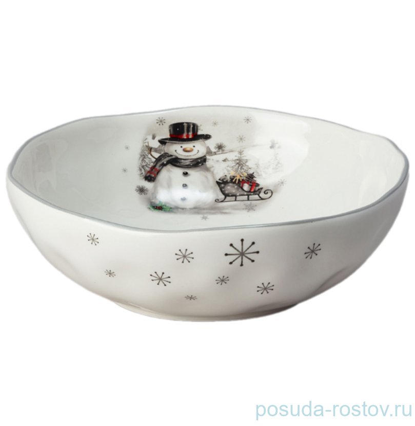 Салатник 17 х 5,7 см "С новым годом!" / 355747