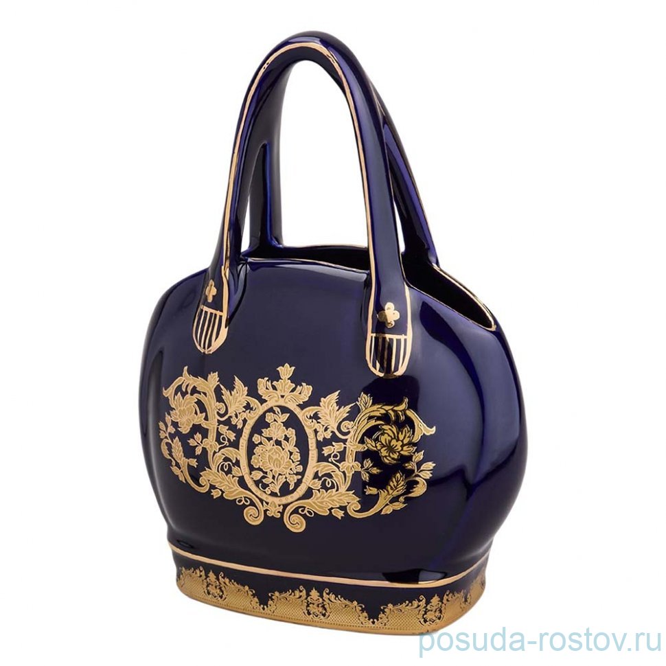 Ваза для цветов 19 х 9 х 26 см с ручкой / 368900 Ваза для цветов 19 х 9 х 26 см с ручкой / 368900