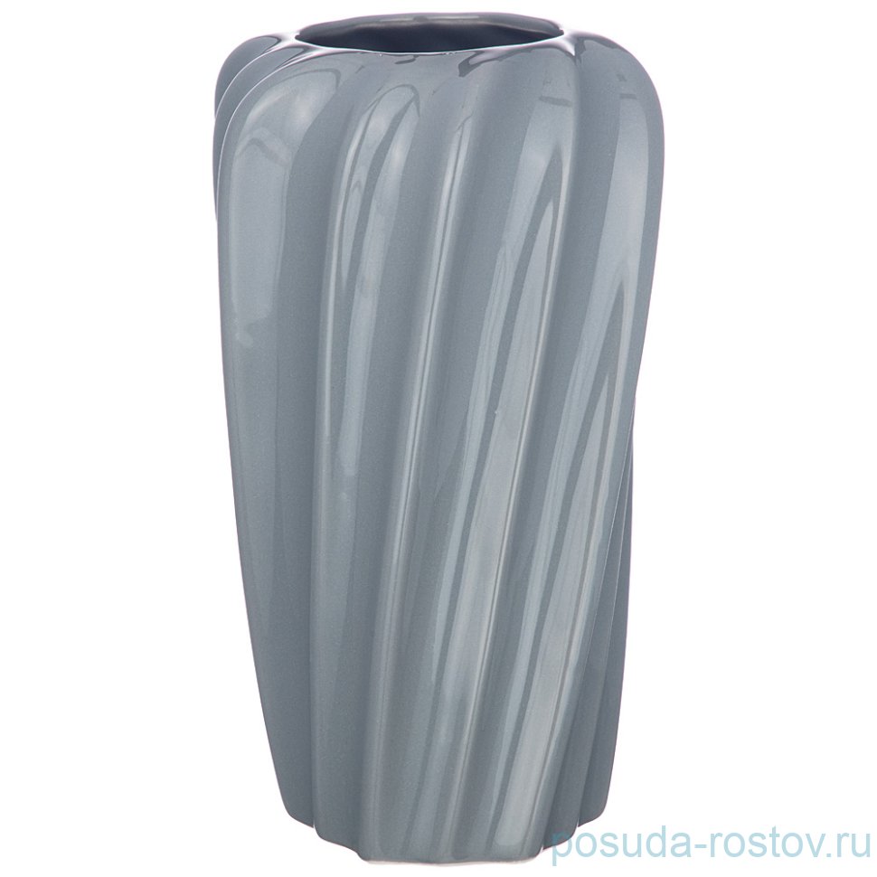 Ваза для цветов 24 см "Серая глазурь" / 233099 Ваза для цветов 24 см "Серая глазурь" / 233099