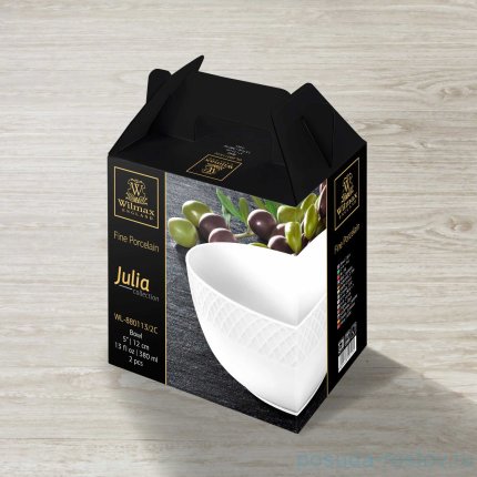 Набор салатников 12 см 2 шт 380 мл &quot;Julia&quot; / 268002