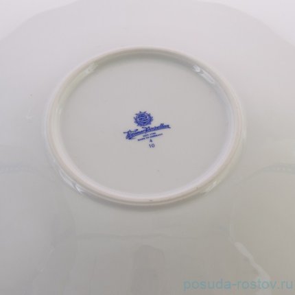 Блюдо 25 см круглое &quot;Ютта&quot; &quot;Веймар /Симфония /Золотая&quot; / 053825