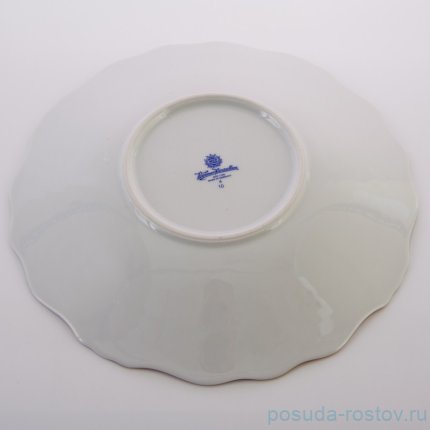 Блюдо 25 см круглое &quot;Ютта&quot; &quot;Веймар /Симфония /Золотая&quot; / 053825