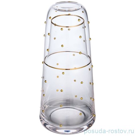 Графин для воды 890/330 мл с крышкой-стаканом &quot;Goldy&quot;  / 379697