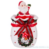 Банка для сыпучих продуктов 280 мл &quot;Рождественское чудо /Дед Мороз&quot; / 186276