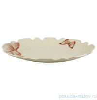 Блюдо 47 х 33  х 5 см овальное &quot;бабочка&quot; / 343920