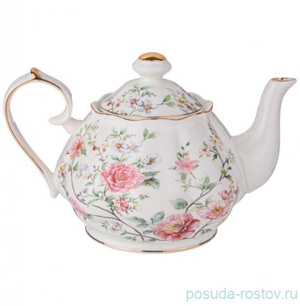 Чайный сервиз на 6 персон 7 предметов белый &quot;Grace&quot; / 290304