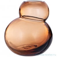 Ваза для цветов 10 х 10 х 11 см &quot;Vision brown&quot; / 338563