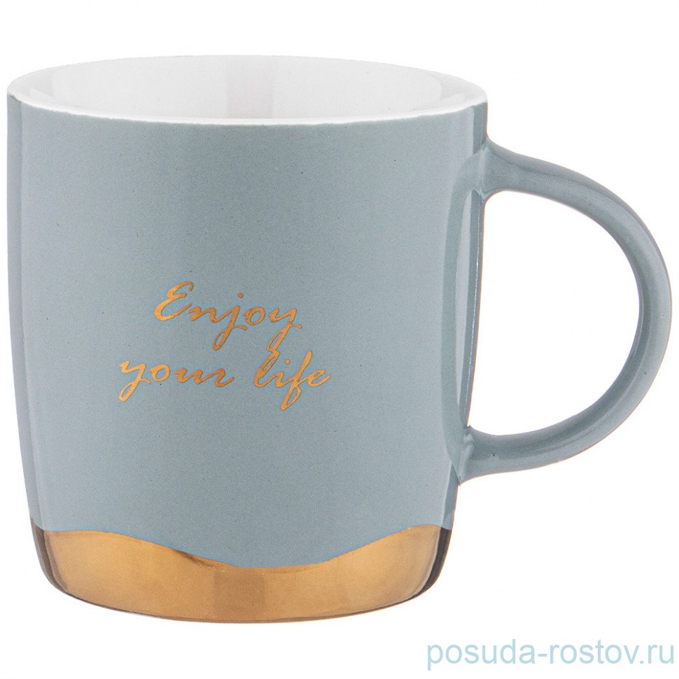 Кружка 340 мл "Break time /Enjoy your life" / 292630