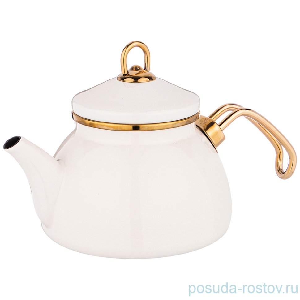 Чайник 1,1 л эмалированный белый "Agness /Deluxe" / 220889 Чайник 1,1 л эмалированный белый "Agness /Deluxe" / 220889