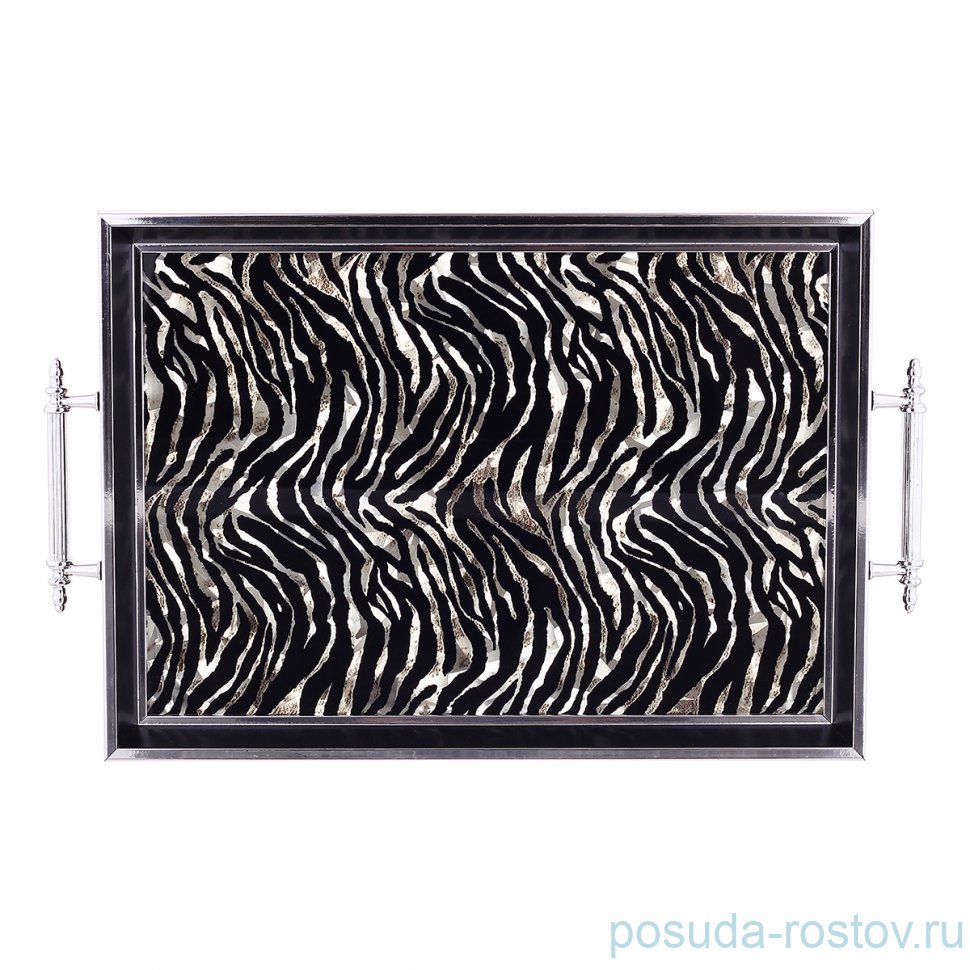 Поднос 31 х 43 см прямоугольный с ручками "Dementia Koleksiyon" / 341562