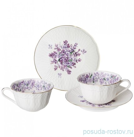 Набор чайных пар 330 мл 2 шт &quot;lilac&quot; / 305513