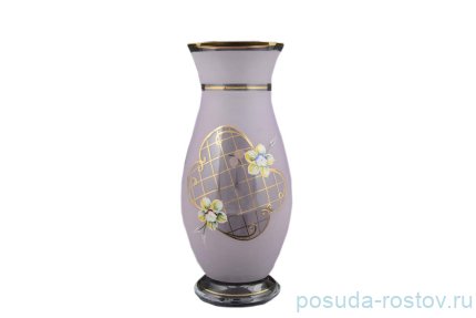 Ваза для цветов 30 см матово-розовая &quot;Лепка&quot; / 050877