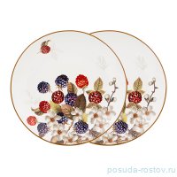 Набор тарелок 20 см 2 шт &quot;Ежевика&quot; / 214001