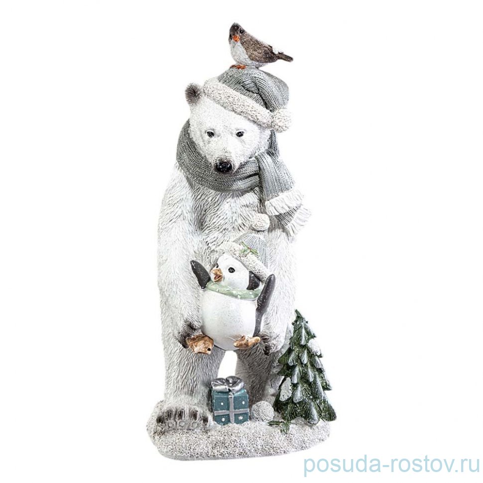 Статуэтка 16,5 х 18,5 х 36 см "мишка" / 360169