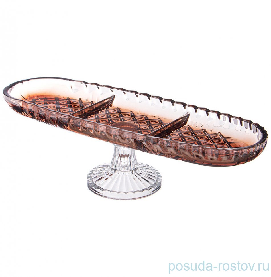 Менажница 39 х 14 см н/н "Sencam /Brown" / 313678 Менажница 39 х 14 см н/н "Sencam /Brown" / 313678