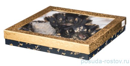 Менажница 32 х 32 см &quot;Влюблённая пара /Кобальт&quot; / 193954