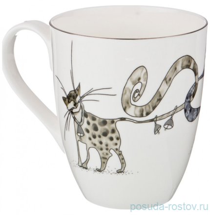 Кружка 400 мл &quot;Котики&quot; / 195094