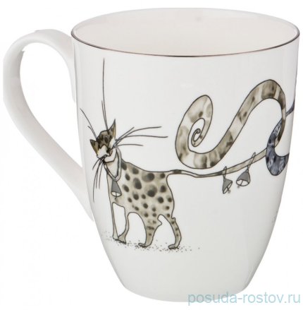 Кружка 400 мл &quot;Котики&quot; / 195094