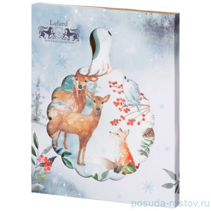 Подставка под горячее 15 х 19 см &quot;зимняя сказка /звери&quot; / 256191