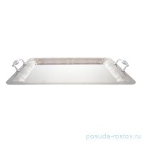 Поднос 50 x 35 см прямоугольный с ручками &quot;Anphoras Inox&quot; / 247859