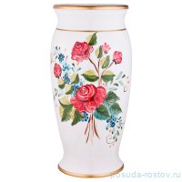 Ваза для цветов d-23 см напольная &quot;розы&quot; / 193629