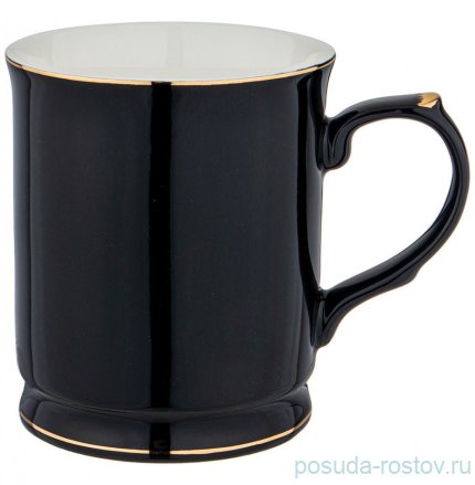 Кружка 400 мл черная &quot;pearl&quot; / 236141