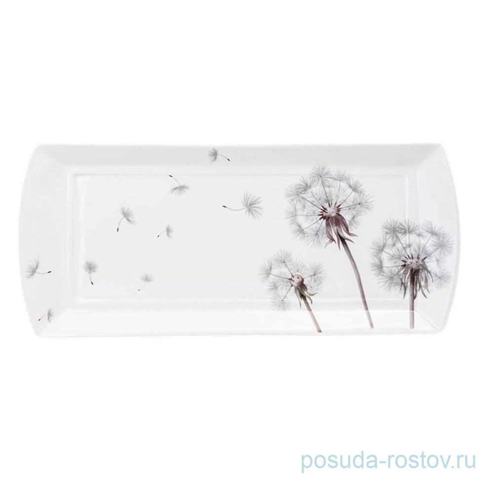 Блюдо 34 см прямоугольное "Dandelion" / 360835