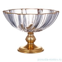 Конфетница 23 см н/н &quot;Отводка золото&quot; / 287719